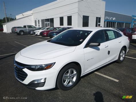 2020 Summit White Chevrolet Malibu Ls 135098305 Car