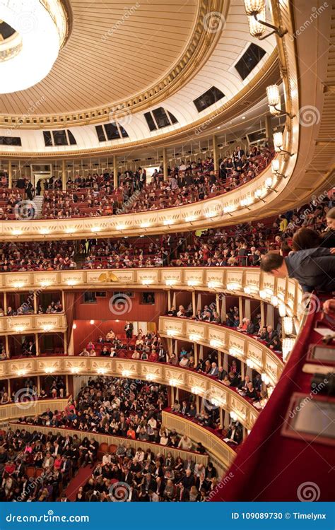 Auditorium Of Wiener Staatsoper Editorial Image Image Of Drama