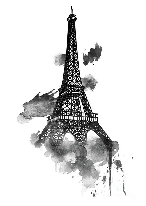 Eiffel Tower 28 Digital Art By Prar K Arts Fine Art America