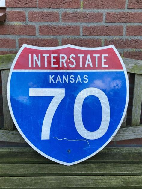 Sign Interstate 70 Kansas Catawiki