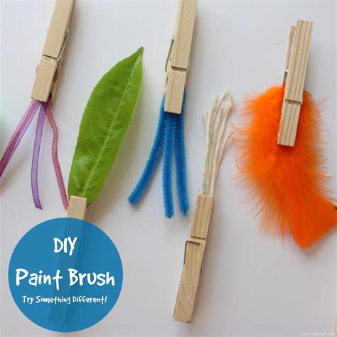 Create Your Own Paint Brushes Diy Painting Painting Tools Diy Painting