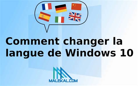 Comment Changer La Langue De Windows 10