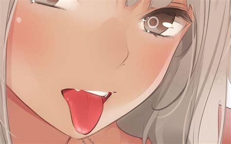 Anime Tongue Animecore Anime Art Anime Cute Manga Girl Aesthetic Love Characters