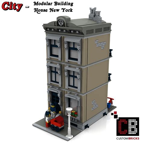 Weitere ideen zu lego haus, lego, lego ideen. CUSTOMBRICKS.de - LEGO City Creator Expert Haus House ...