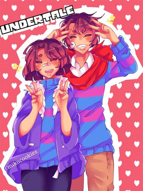 Undertale Frisk With 2 Gender People Still Dont Know Which Gender Is
