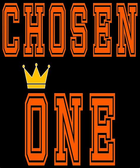 Great Tee Typography Design Saying Chosen And Showing Your The Chosen