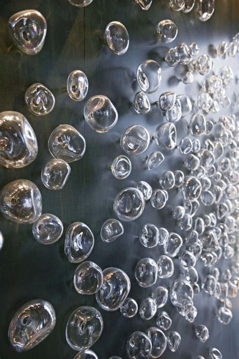 Bubble Wall Ets Glass Art Installation Glass Wall Art Glass Art