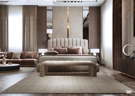 Contemporary Master Bedroom On Behance