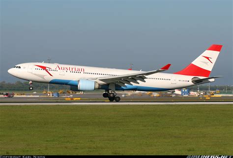 Airbus A330 223 Austrian Airlines Aviation Photo 1894570