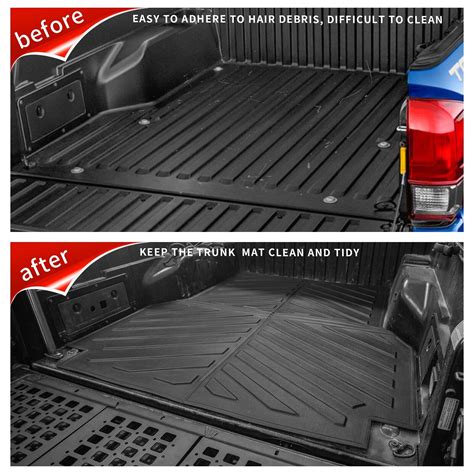 Fit 2005 2023 Toyota Tacoma Bed Mat 5ft Truck Bed Liner 2022 Tacoma
