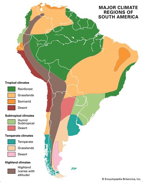 Climas Da América Do Sul Modisedu