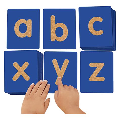 Lakeshore Lowercase Tactile Letters Blue Buy At Best Price From