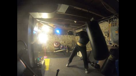 Basement Boxing Gym Workout Youtube