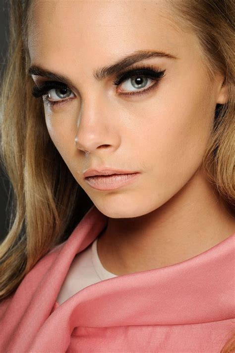In The Buff And Blue Cara Delevingne Hair Beauty Beautiful Makeup