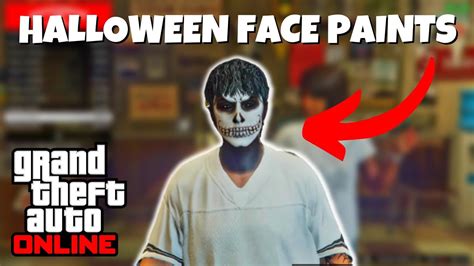 New How To Get And Save Halloween Face Paints In Gta Online 2022