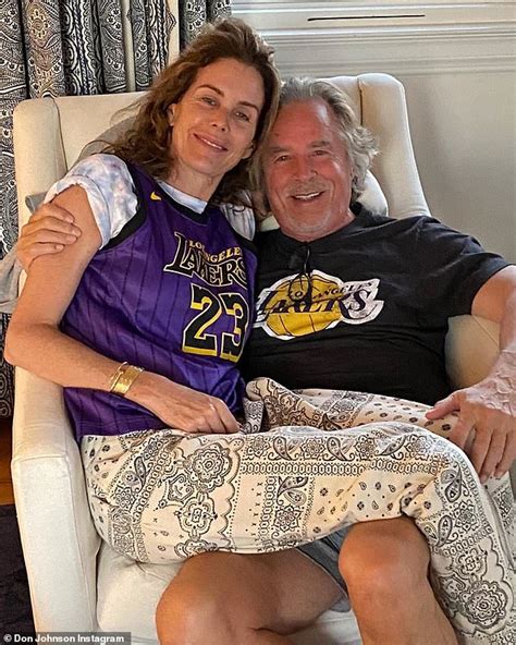Miami Vice Vet Don Johnson 70 Shares A Very Rare Photo With His Wife Kelley Phleger 50