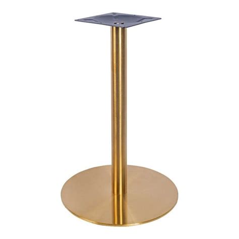Zeus Brass Dining Table Base Tables From Hill Cross Furniture Uk