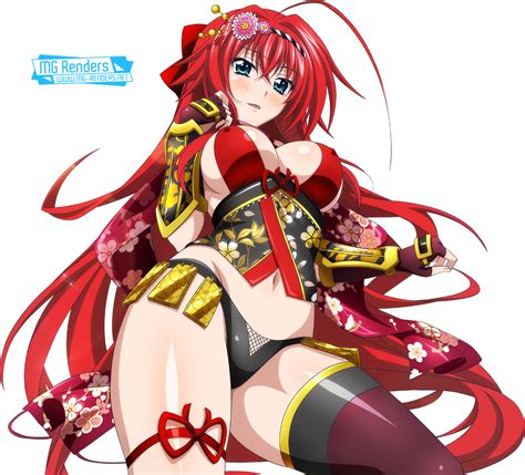 High School Dxd Rias Gremory Render 191 Anime Png