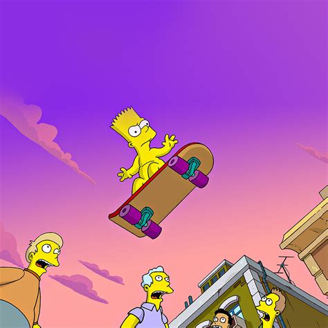 PAPERS Co Android Wallpaper At Simpson Anime Cartoon Bart Nude