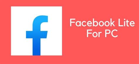 Facebook lite is a version of facebook targeted towards those that are trying to save data. How To Download Facebook Lite For PC? | Web Menza