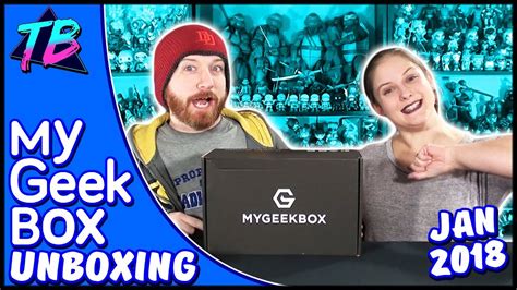 My Geek Box Unboxing January 2019 Great Box Youtube