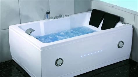 Redesign your little bathroom into a relaxing spa with these hot bathtubs. Two Person Hot Tub Bathroom Indoor - YouTube