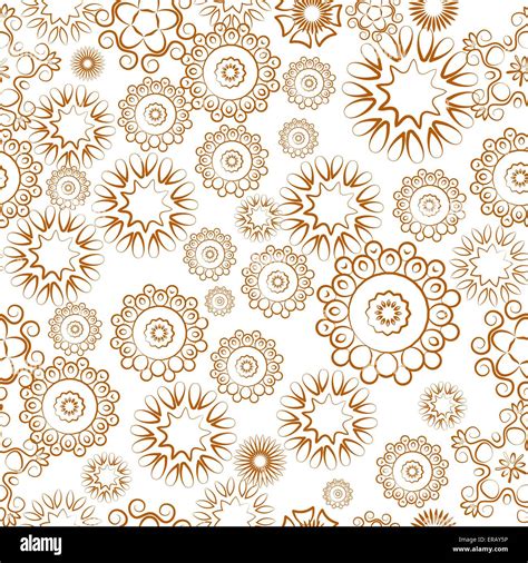 Seamless Floral Patterns Stock Vector Image And Art Alamy