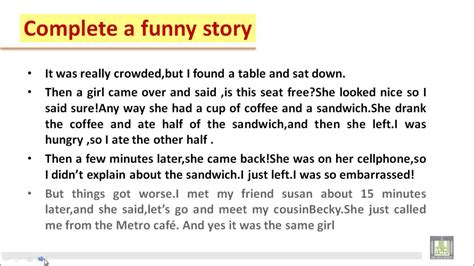 Funny Story In English Writing Bac Perpustakaan Sekolah