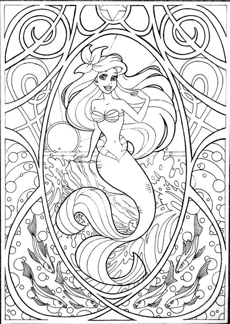 Pin By Tineke On Desenhos Para Colorir Fairy Coloring Mermaid
