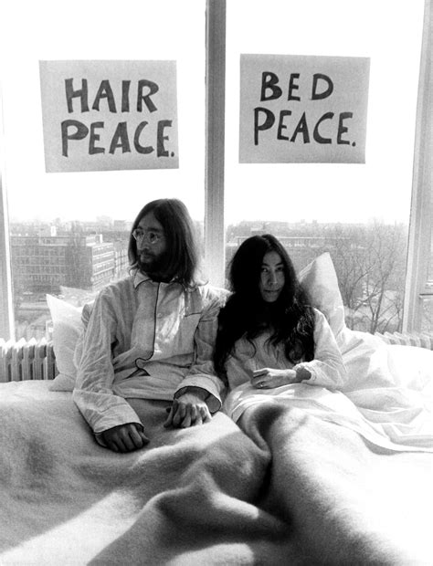 John Lennon And Yoko Ono The Story Behind The Legendary Photo Of The Couple After Their Wedding