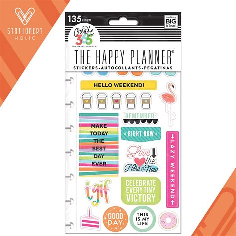 Happy Planner Dashboard Stickers T Stationeryholic