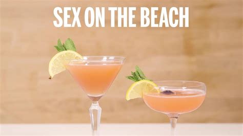 Sex On The Beach Recipe Goodtoknow Youtube