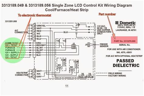 If a thermostat is thought to have a problem then it can be bypassed with a jumper wire. 2005 Dometic Rv Air Conditioner Wiring Diagram