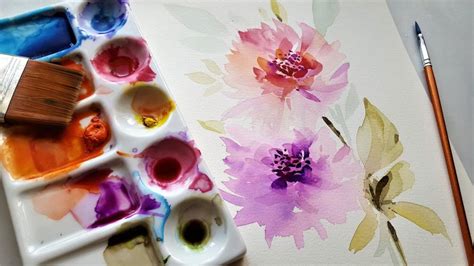 Beginner Botanical Watercolors And Mimosas For Mothers Day Berkshire
