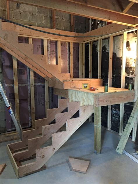 Basement Stair Framing