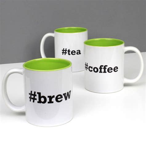 Geeky Hashtag Brew Tea Coffee Mug By For The Love Of Geek