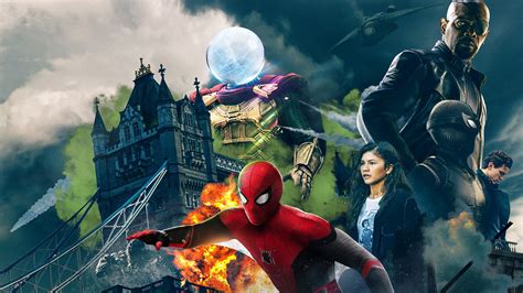 Spiderman Far From Home Movies 2019 Movies Hd 4k Superheroes