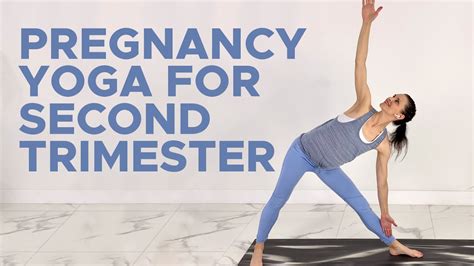 Pregnancy Yoga Second Trimester 30 Minute Prenatal Yoga Women Provide