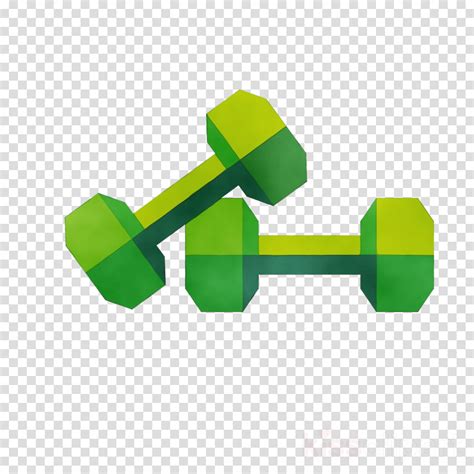 exercise equipment weights green dumbbell sports equipment clipart - Exercise Equipment, Weights ...