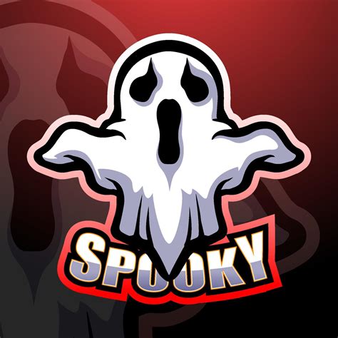 Spooky Ghost Mascot Esport Logo Design 5317974 Vector Art At Vecteezy