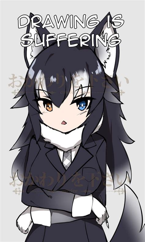 Kemono Friends Wolf Anime Wolf Girl Anime Wolf Anime Furry