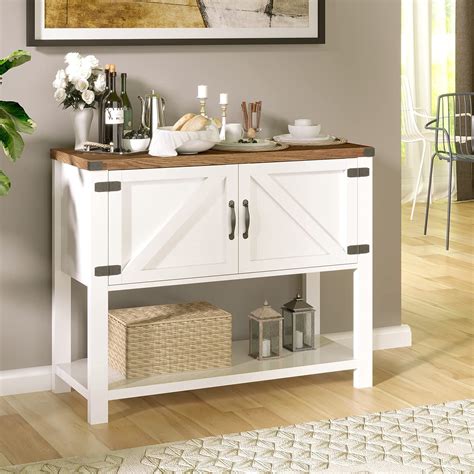 Farmhouse Buffets And Sideboards Kitchen Buffet Storage Cabinet Accent