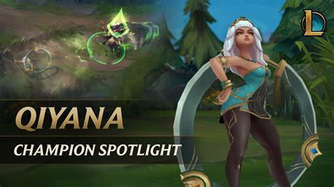 Master one, or master them all. Qiyana Champion Spotlight | Gameplay - League of Legends ...