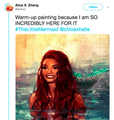 Internet Overflows With The Little Mermaid Fan Art In Honor Of Disney