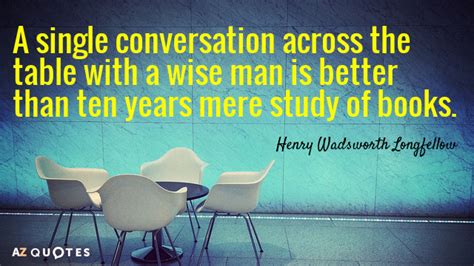 When a buyer or seller places an order for a specific stock. Henry Wadsworth Longfellow quote: A single conversation across the table with a wise man...