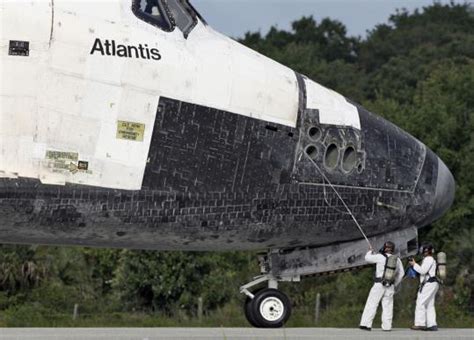 After 25 Years And 120 Million Miles Space Shuttle Atlantis Lands For