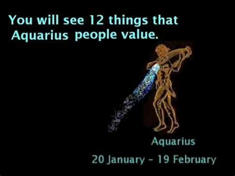 Aquamarine and opal are the two birthstones of those belonging to the 11th zodiac sign, aquarius. 12 things that Aquarius people value - YouTube