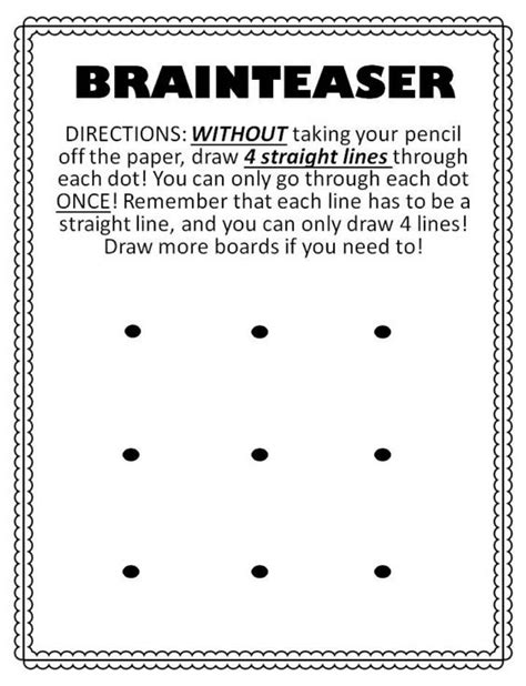 Math Brain Teasers For Kids With Answers