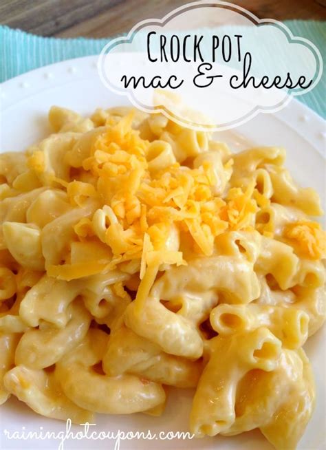 Onion, mayonnaise, macaroni, campbell's cream of mushroom soup and 3 more. Crock Pot Macaroni And Cheese - Crock Pot Macaroni And ...