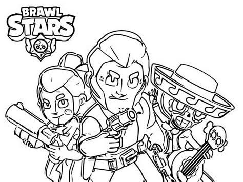 All images in this page is copyrighted. Brawl Stars Coloring Pages. Print Them for Free!